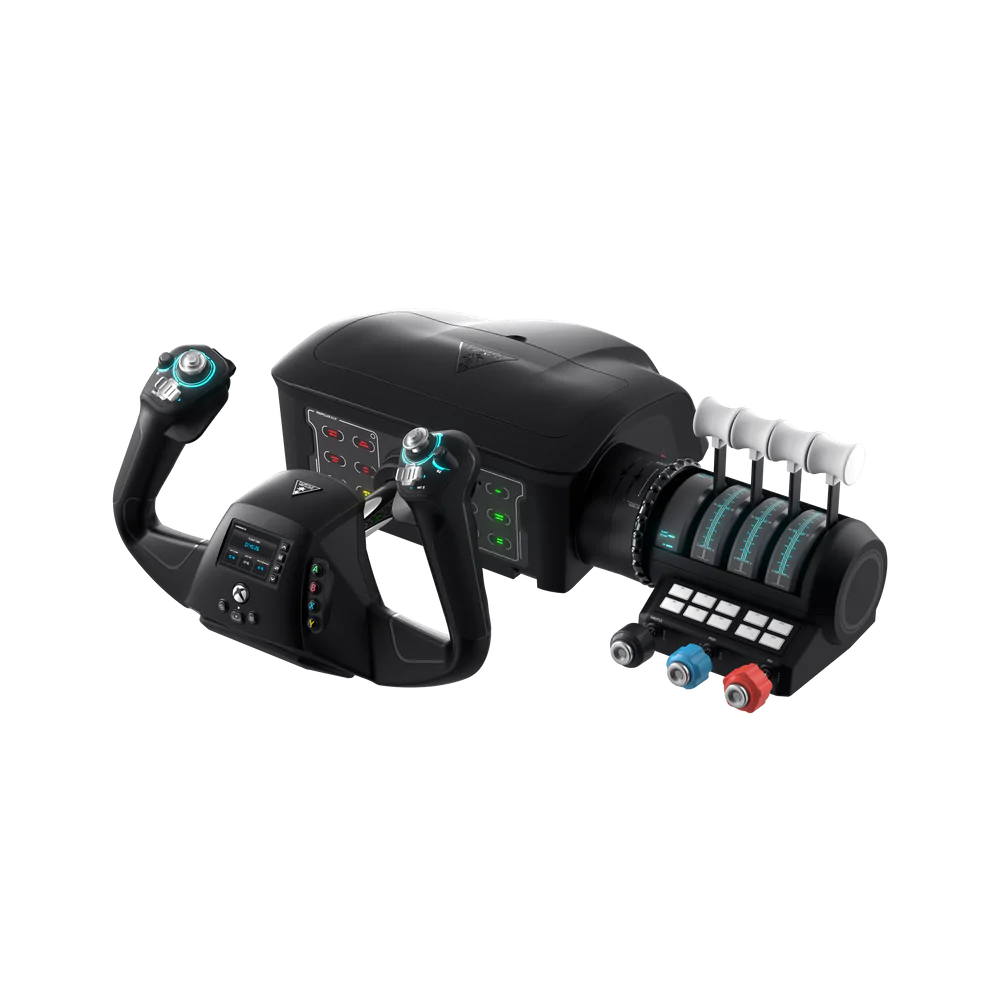 Turtle Beach VelocityOne Flight Fekete USB Flight Sim Analóg/digitális PC, Xbox One, Xbox One S, Xbox One X, Xbox Series S, Xbox Series X (TBS-0715-02)