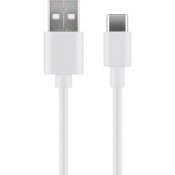 MicroConnect Kabel USB C-A 2.0, 0,5m, bel 480Mbps