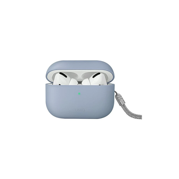 UNIQ Lino silikon tok AirPods Pro 2 gen készülékhez arktikus kék