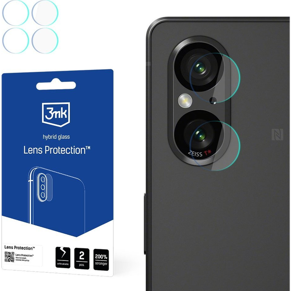 Hybridní Sklo 3MK pro Sony Xperia 5 V, 4 ks