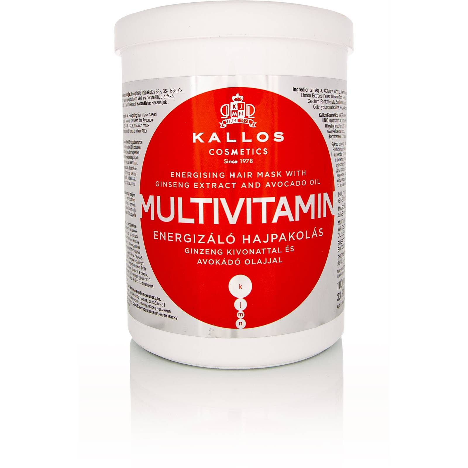 KALLOS KJMN Multivitamin Mask 1000 ml (5998889512064)