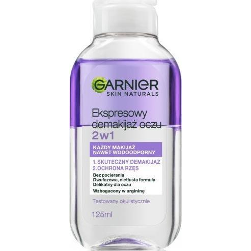 Garnier Skin Naturals Čistilo za Oči 2v1, 125 ml