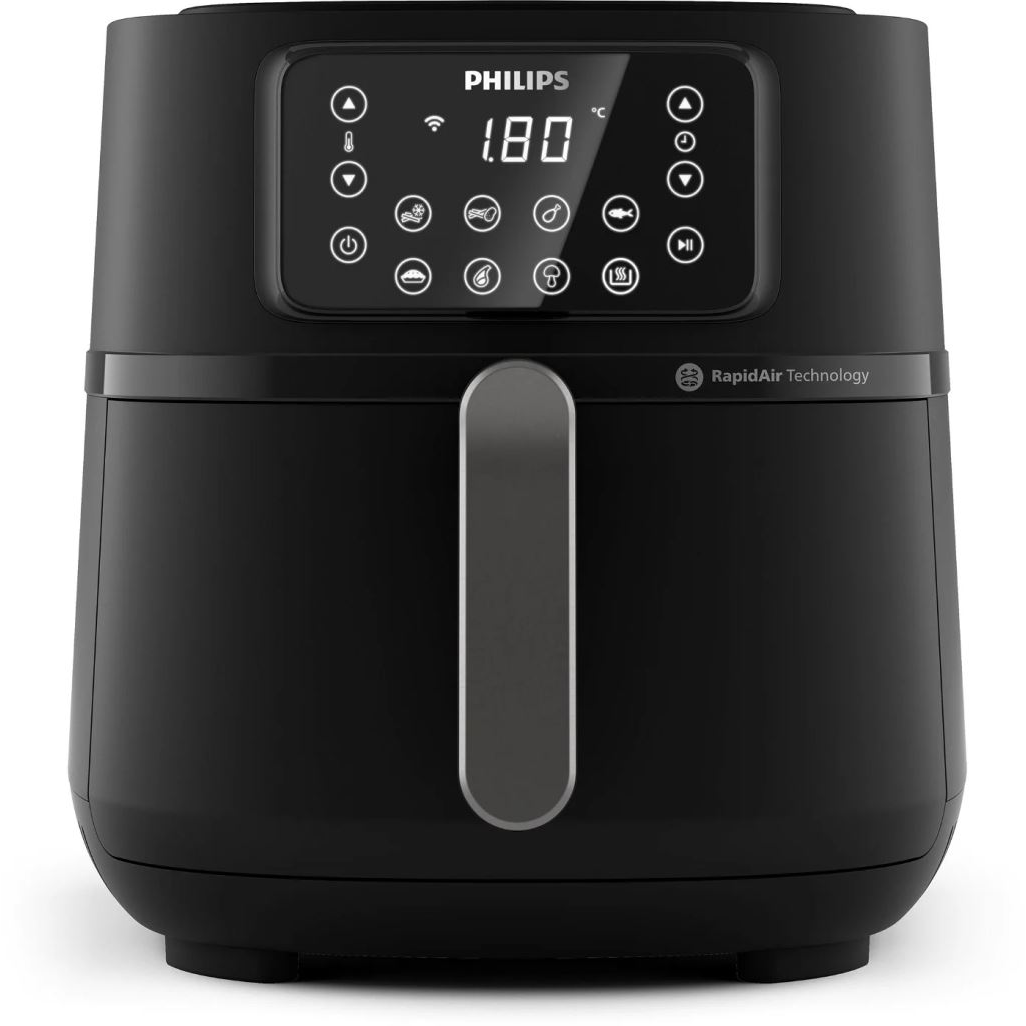 Philips HD9285/90 Series 5000 XXL Connected airfrier fekete (HD9285/90)