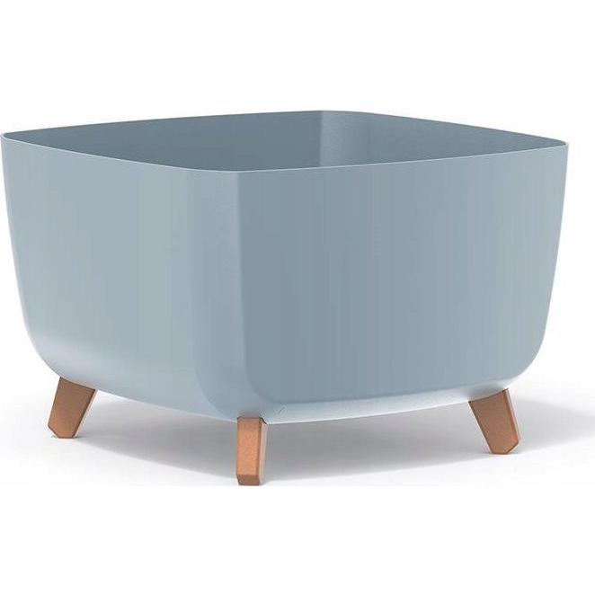 Gracia Square Virágcserép - Világosszürke (DGQL400-443U)