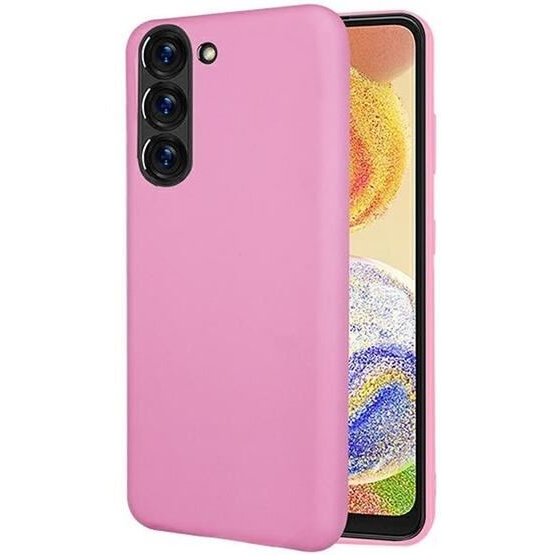 Gigapack Samsung Galaxy S23 Plus (SM-S916) szilikon tok matt rózsaszín (GP-136257) (GP-136257)