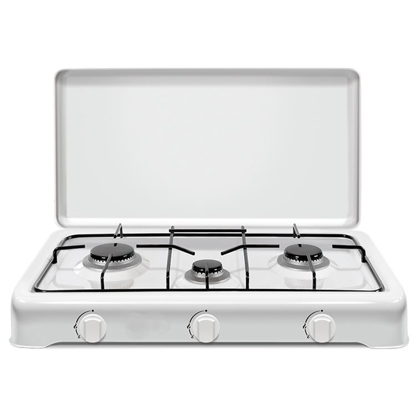 Novacook O300 3 égős gáz főzőlap fehér