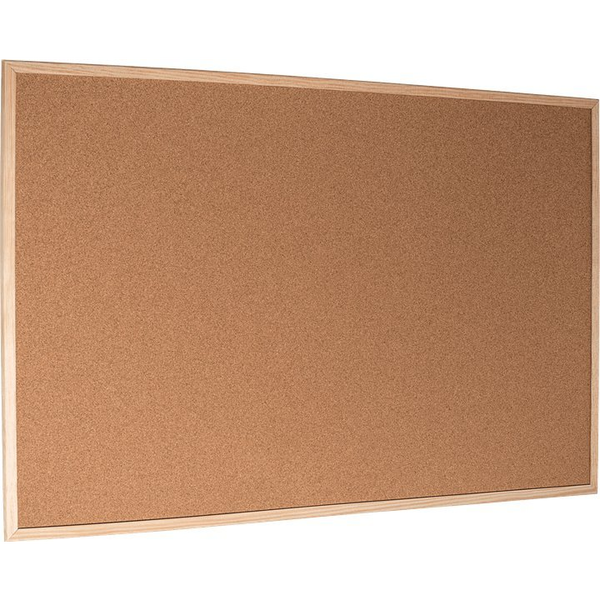 Esselte 500971 afficebord Binnen Bruin, Natuurlijk Hout