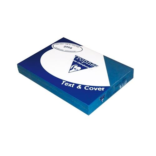 Clairefontaine Text and Cover Karton textilhatású A/4 270g égkék 100 ív/csomag (2727)