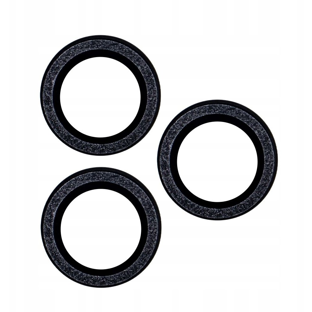 TFO Kamera Lencse Védő Fóliafekete Csillogós Szegéllyel iPhone 11 Pro - 2 db (OEM0101316)