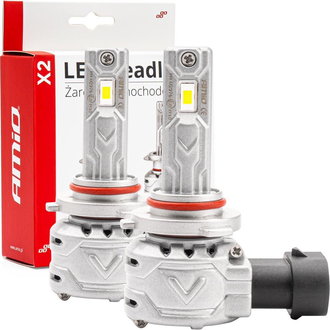 AMiO LED fényszórók X2 Series HB4 9006 12V 2db (0502976) (0502976)