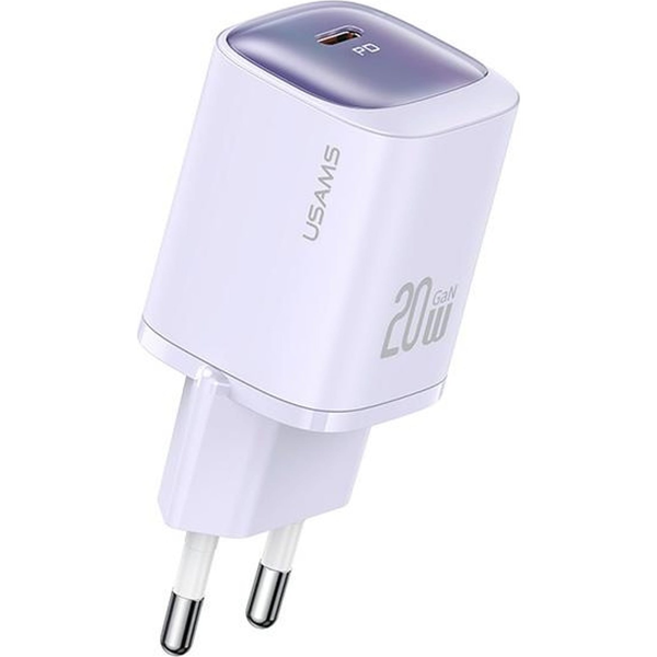 USAMS Síťové nabíjení CC248 20W GaN USB-CFast Charging HC Series