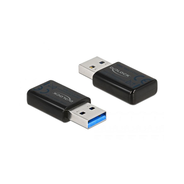 DELOCK USB3.0 Dualband WLAN Micro Stick 867 + 300 Mbps (12550)