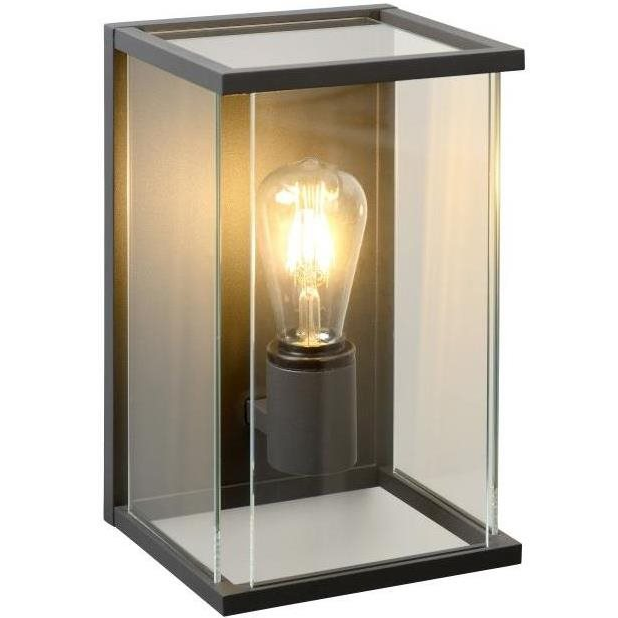 Lucide 27883/01/30 - CLAIRE kültéri fali lámpa 1xE27/15W/230V, IP54 (77255)