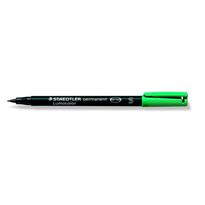 Staedtler Lumocolor 313 S 0,4mm Alkoholos marker - Zöld (313-5)