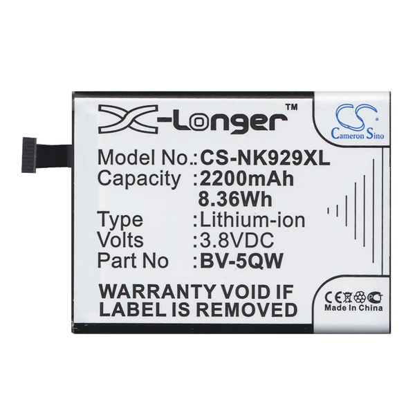 Cameron Sino CS-NK929XL Nokia Lumia 929 Telefon akkumulátor 2200 mAh