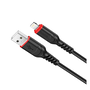 Hoco X59 adatkábel (USB - lightning, 60W, 2.4A, PD gyorstöltő, 300cm) FEKETE Apple IPAD mini 2  / iPhone 6 4.7 / IPAD Pro 12.9 (2017) (X59_USB_LIGHTNING_)
