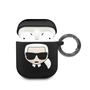 Защитен калъф Karl Lagerfeld, За Apple Airpods Gen 1/Gen 2, Черен