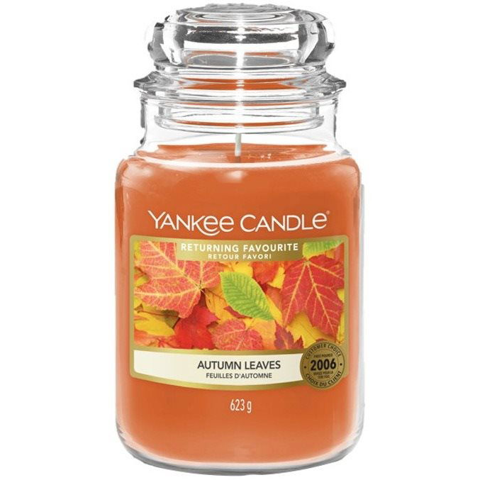 YANKEE CANDLE Autumn leaves 623 g (5038581122991)