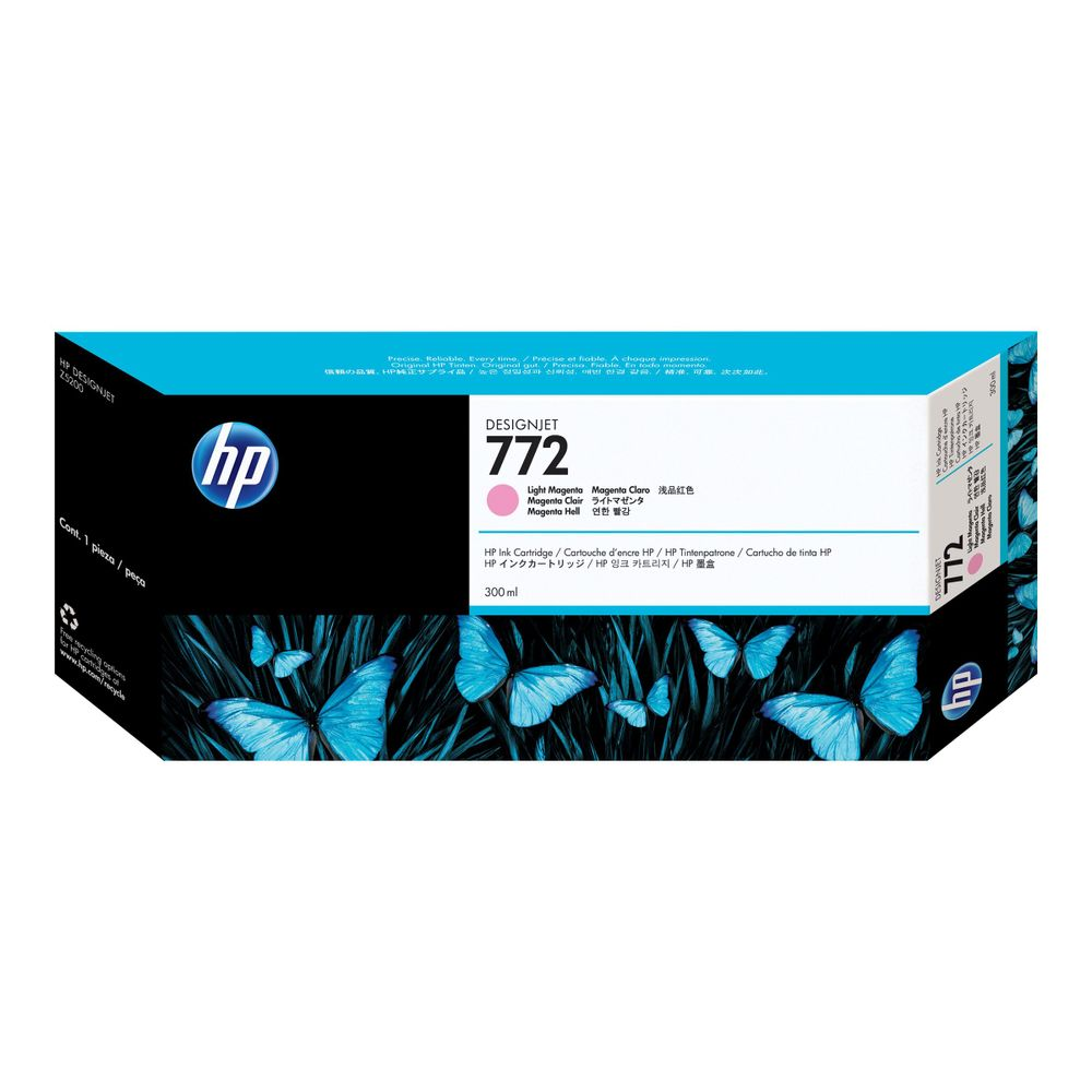 HP 772 - light magenta - original - DesignJet - ink cartridge (CN631A)