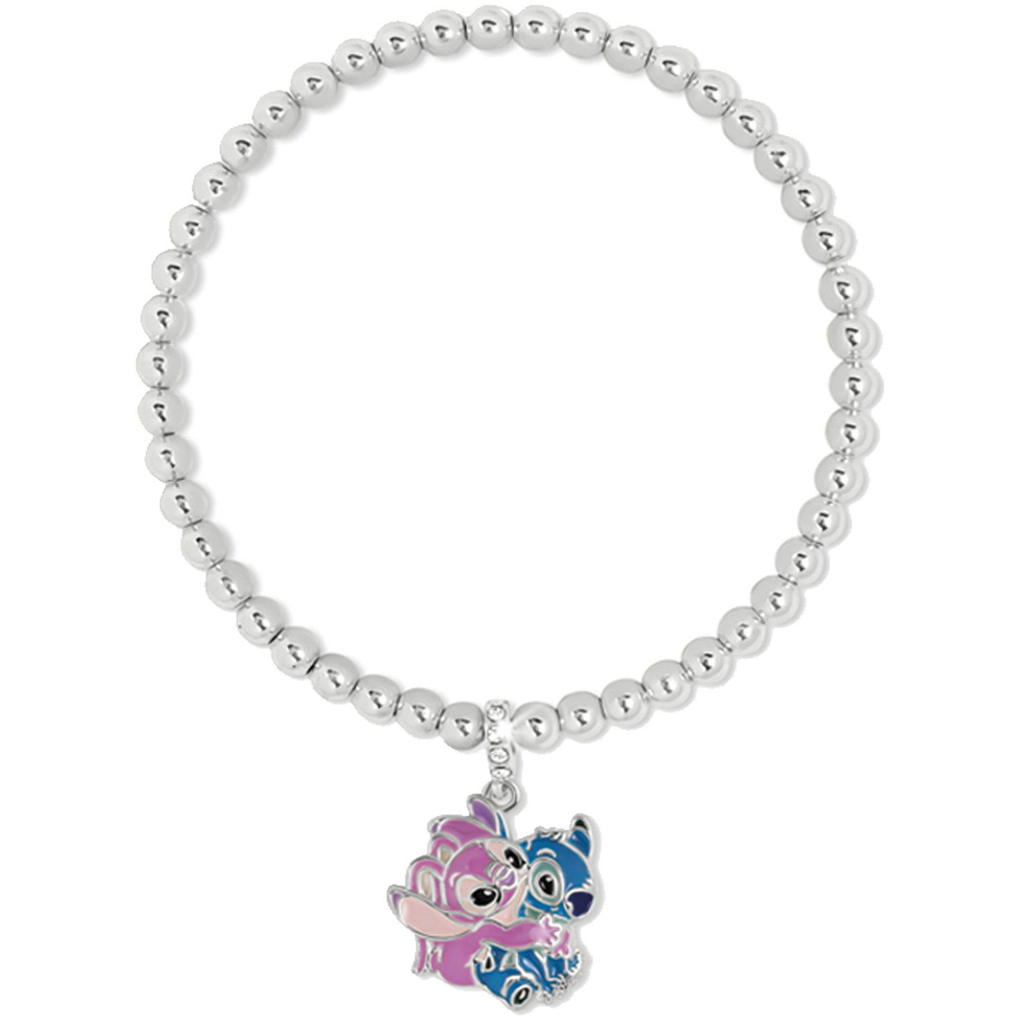 Disney gyermek karkötő medállal Stitch &amp; Angel BF00806SRWL. PH (BF00806SRWL.PH)