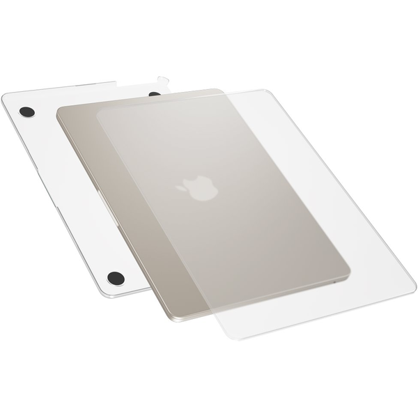 Epico Slim Shell - Macbook Air 13,6" M2 (2022)/M3 (2024) (A2681/A3113) - matt átlátszó