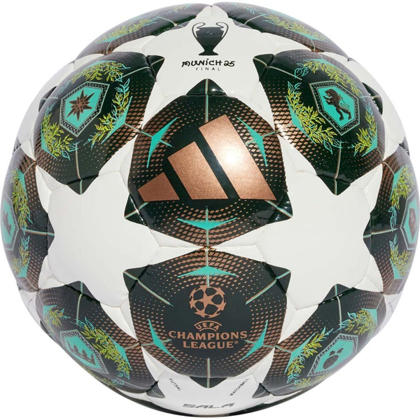 Piłka nożna adidas UCL Pro Sala 24/25 zielono-biała JH1294 FUTS