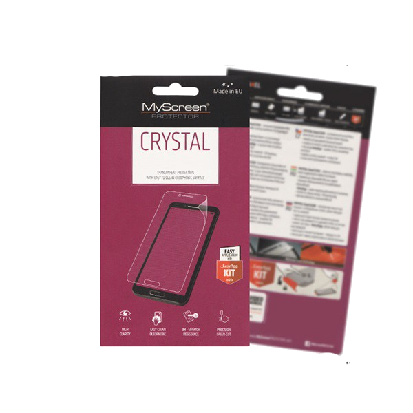 MYSCREEN Huawei P9 Lite Mini CRYSTAL FULLSCREEN протекторно фолио за екран (извито, самозалепващо се PET, неприбиращо се, 0,15 mm, 3H), прозрачно