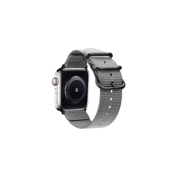Xpro Apple Watch 42/44mm szőtt műanyag szíj szürke (124532)