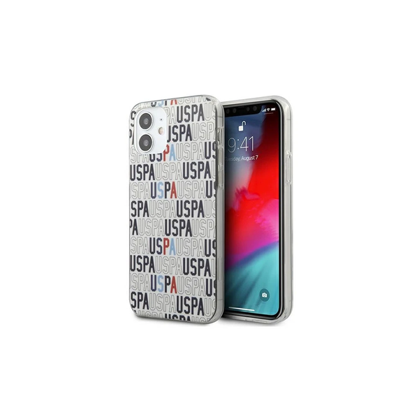 US Polo USHCP12SPCUSPA6 iPhone 12 mini készülékhez 5,4" Logo Mania Collection fehér