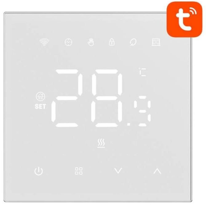 AVATTO WT410 3A Gas Boiler Matter over WiFi Thermostat White (WT410Matter-BH-3A-W)