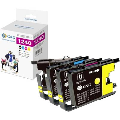 G&G XL-Druckerpatronen 4er Set Brother LC-1240VALBP