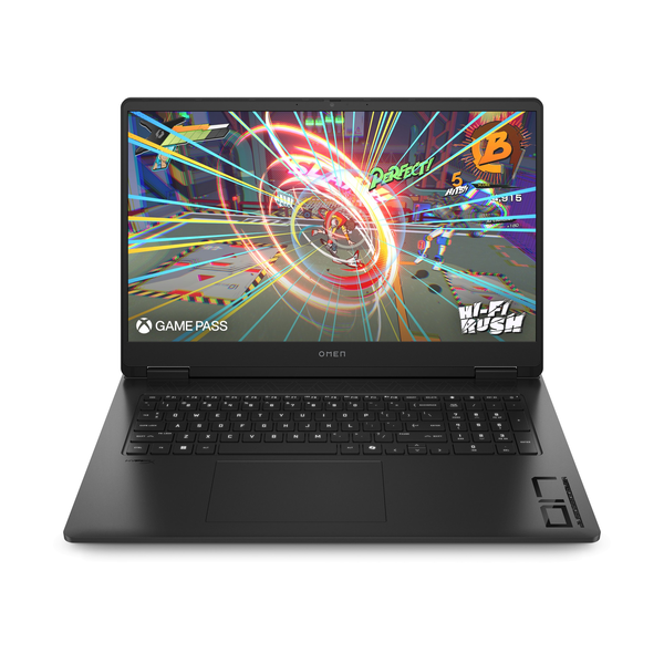 HP OMEN Gaming Laptop 17-db1005nw Copilot+ PC AMD Ryzen AI 7 43,9 cm (17.3") Full HD 16 GB DDR5-SDRAM NVIDIA GeForce RTX 5050 Wi-Fi 6 (802.11ax) Windows 11 Home Czarny