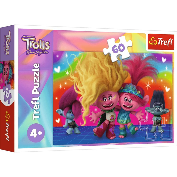 Trefl 17386 puzzel Legpuzzel 60 stuk(s) Stripfiguren