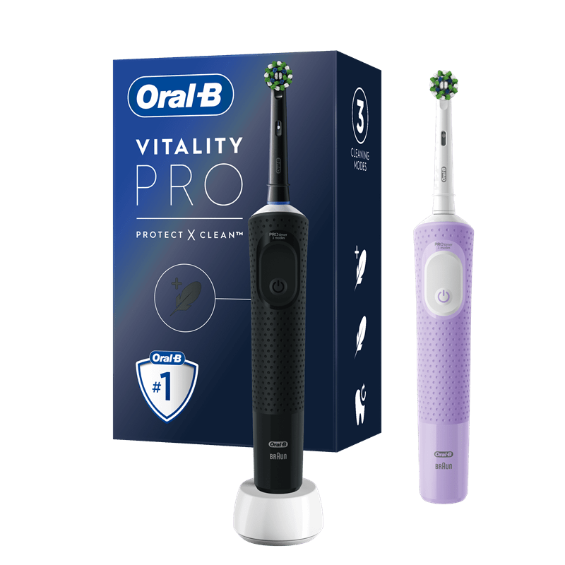 Oral-B Vitality Pro D103 Elektromos Fogkefe Fekete (D103)
