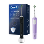 Oral-B Vitality Pro D103 Duo Elektromos fogkefe - Fekete/Lila
