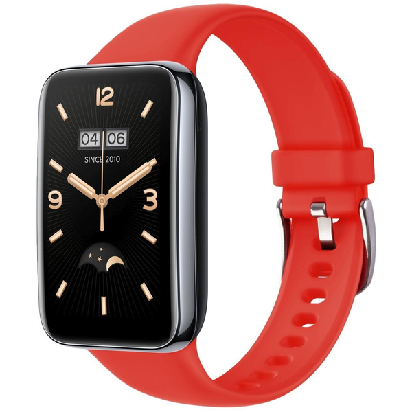 FIXED Silicone Strap Xiaomi Mi Smart Band 7 Pro - piros