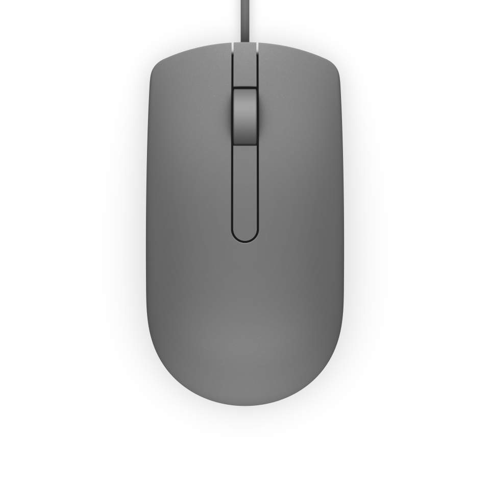 Dell MS116 USB optikai egér szürke (570-AAIT)