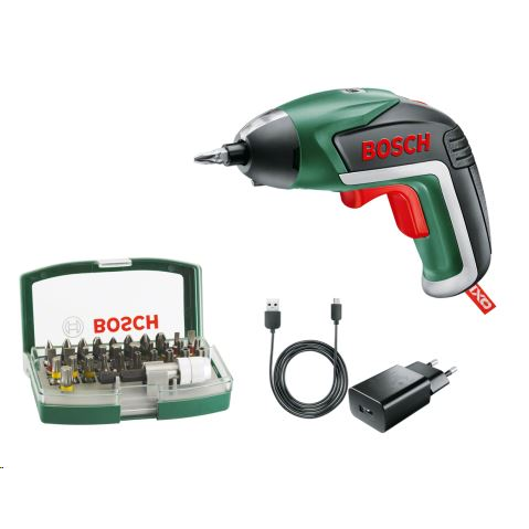Bosch IXO V akkus fúró-csavarozó + Bit szett (06039A800S) (06039A800S)