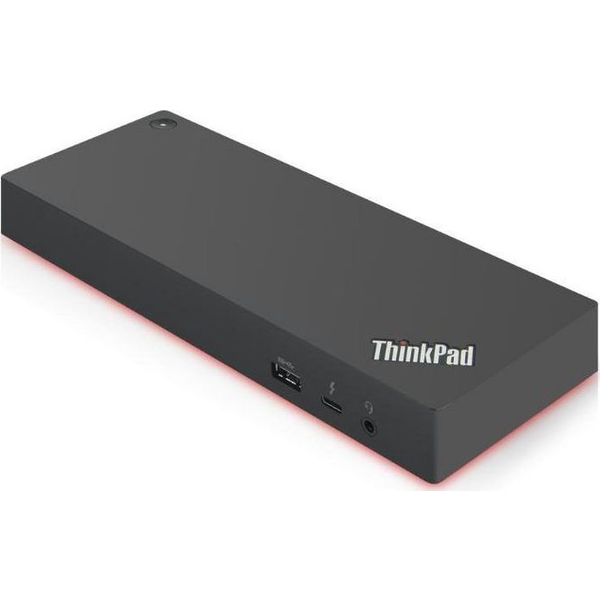 Lenovo 40AN0135DK stații de andocare și replicatoare de porturi pentru calculatoare portabile Prin cablu Thunderbolt 3 Negru