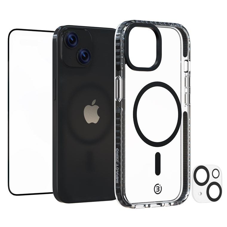 3sixT Zero Impact Apple iPhone 15 Plus Tok - Átlátszó (65918)
