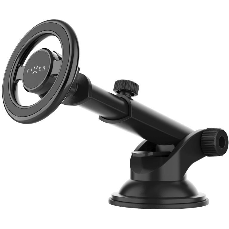 FIXED MagMount XL MagSafe tapadókorongos telefontartó szélvédőre vagy műszerfalra, fekete (FIXMMT-XL-BK)