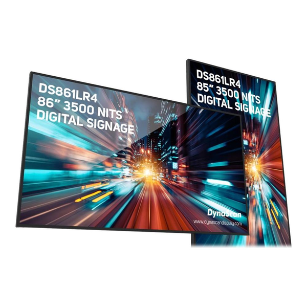 DynaScan LCD-Display DS861LR4 - 218 cm (86") - 3840 x 2160 4K Ultra HD