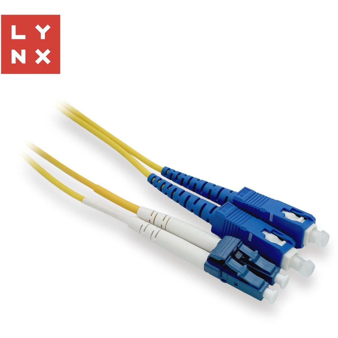 LYNX Fiber Optic LC Fiber Optic SC Átalakító Sárga 2m LX-DPX-LC/SC-OS2-2 (LX-DPX-LC/SC-OS2-2)
