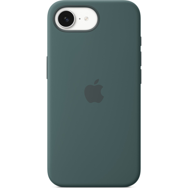 Защитен калъф Apple Silicone Case за iPhone 16e, Lake Green
