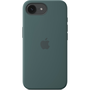 Защитен калъф Apple Silicone Case за iPhone 16e, Lake Green
