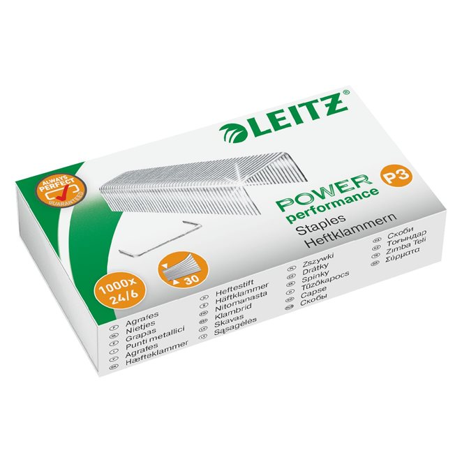 Leitz P3 24/6 Tűzőkapocs 1000 db (55700000)
