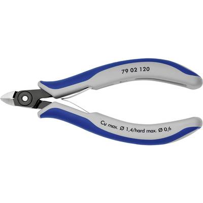Precíziós elektronikai oldalcsípőfogó, mini fej, Knipex 79 02 120 (79 02 120)