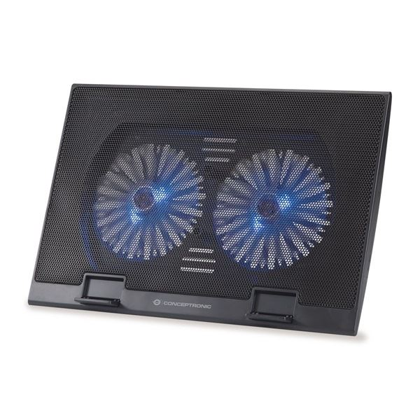 Conceptronic THANA02B chladicí podložka pro laptop 43,2 cm (17") Černá