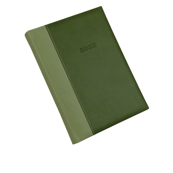 Realsystem Linett A5 2023 Napi naptár - Zöld (5321-37/2023)