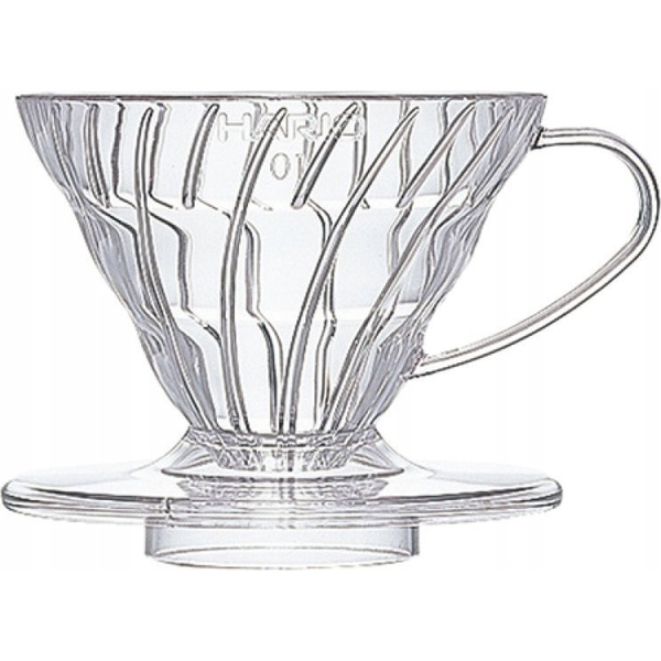 Hario V60 Átlátszó Műanyag Dripper, 1 Adagos